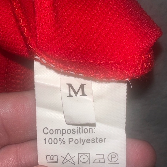 Krush Kandy Boutique Red Bow Sleeve Sweatshirt - Satin Ribbon Detail - Medium - Picture 3 of 5